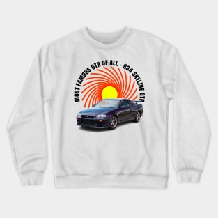 R34 GTR Crewneck Sweatshirt